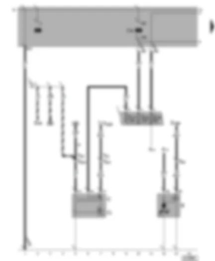 Wiring Diagram  VW BORA 1999 - Alternator - starter