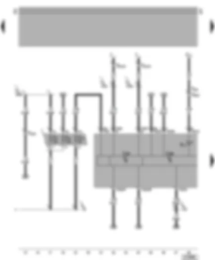 Wiring Diagram  VW BORA 2000 - Dash panel insert