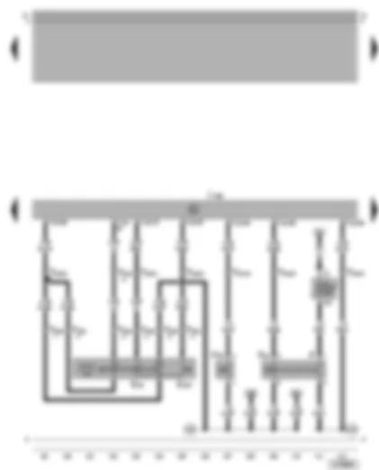 Wiring Diagram  VW BORA 2001 - 4LV/4MV control unit (injection system) - cruise control system switch (CCS) - clutch pedal switch - cruise control system brake pedal switch - brake light switch