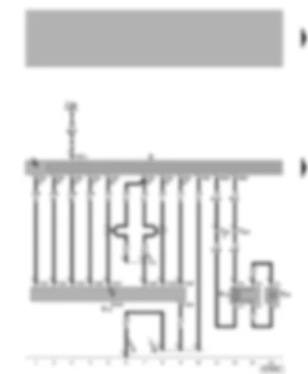 Wiring Diagram  VW BORA 2005 - Radio - CD changer - front left loudspeaker