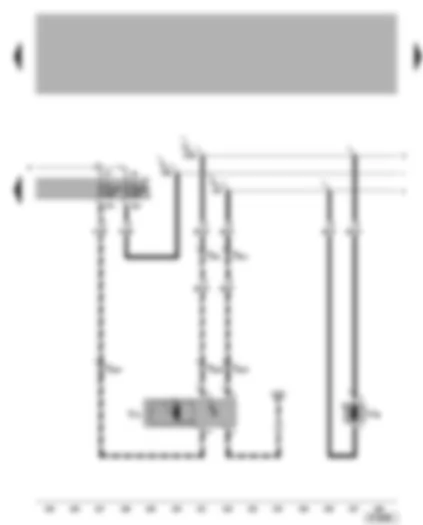 Wiring Diagram  VW BORA 2005 - Rear window wiper motor - windscreen and rear window washer pump