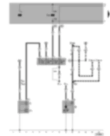 Wiring Diagram  VW BORA 2000 - Alternator - starter