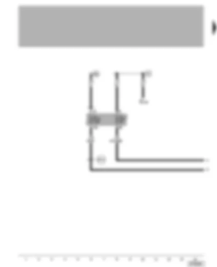 Wiring Diagram  VW BORA 2005 - Position of fuses