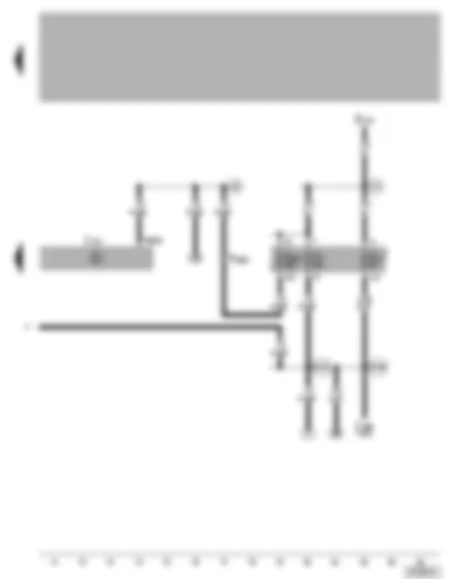 Wiring Diagram  VW BORA 2002 - Automatic gearbox control unit