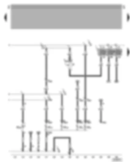 Wiring Diagram  VW BORA 2005 - Right tail light - right brake light - rear right turn signal - right reversing light - brake light switch - high level brake light (Bora)