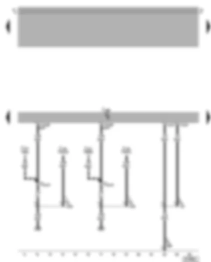 Wiring Diagram  VW BORA 2002 - 4LV control unit (injection system)