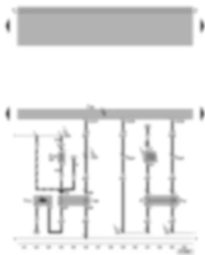 Wiring Diagram  VW BORA 2002 - Simos control unit - secondary air pump motor - cruise control system brake pedal switch - brake light switch