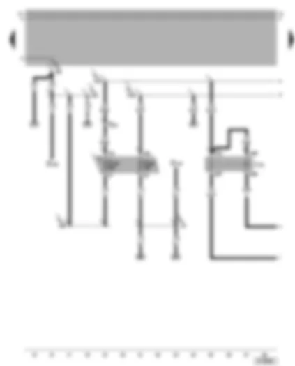 Wiring Diagram  VW BORA 2005 - Motronic current supply relay