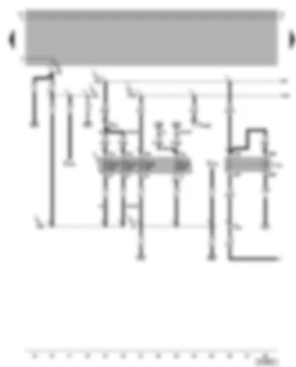 Wiring Diagram  VW BORA 2006 - Motronic current supply relay