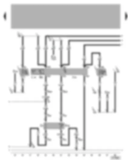 Wiring Diagram  VW BORA 2001 - Heated driver
