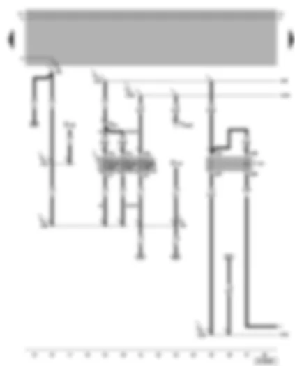 Wiring Diagram  VW BORA 2005 - Motronic current supply relay