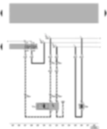 Wiring Diagram  VW BORA 2000 - Rear window wiper motor - windscreen and rear window washer pump