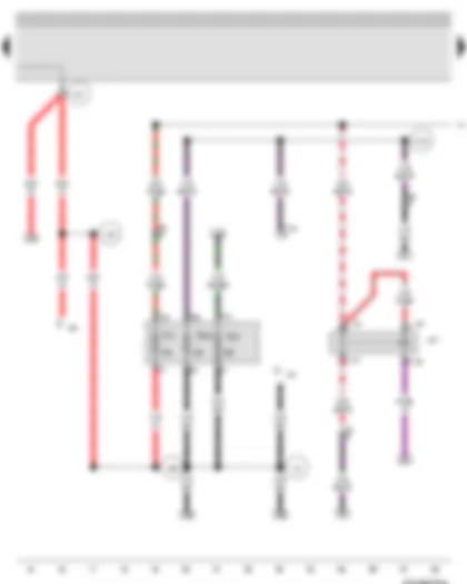 Wiring Diagram  VW BORA 2003 - Main relay