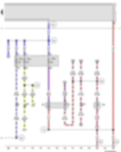 Wiring Diagram  VW BORA 2002 - Fuel gauge sender - Fuel system pressurisation pump - Coolant shortage indicator sender