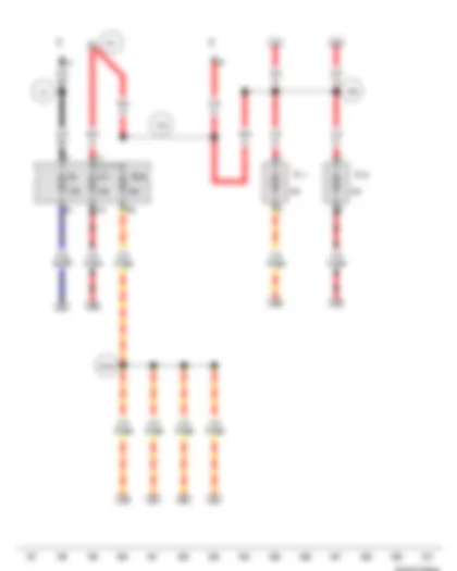 Wiring Diagram  VW BORA 2007 - Ignition/starter switch