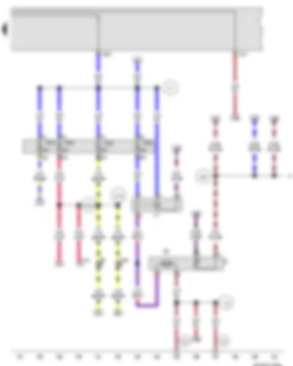 Wiring Diagram  VW BORA 2003 - Fuel gauge sender - Fuel system pressurisation pump - Fuel pump relay