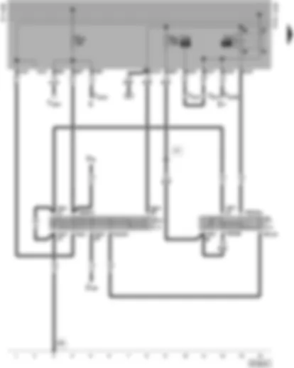 Wiring Diagram  VW CADDY PICKUP 2002 - Side light switch - light switch