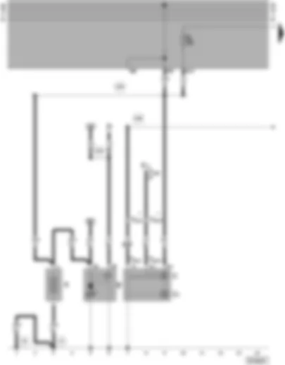 Wiring Diagram  VW CADDY PICKUP 2000 - Battery - starter - alternator