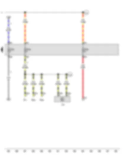 Wiring Diagram  VW CADDY 2014 - Fuse 59 on fuse holder C - Fuse 60 on fuse holder C