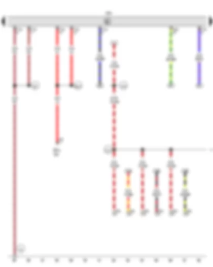 Wiring Diagram  VW CADDY 2013 - Special vehicle control unit