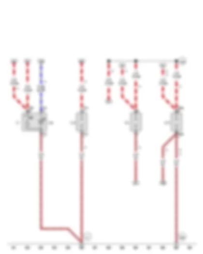 Wiring Diagram  VW CADDY 2014 - Cigarette lighter - 12 V socket - 12 V socket 2 - 12 V socket 3