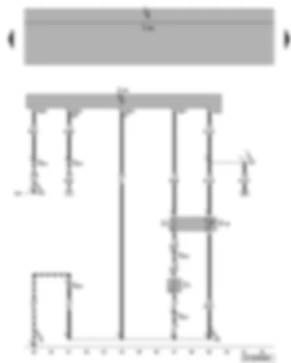 Wiring Diagram  VW CADDY 2004 - Heated front passenger seat control unit - front passenger seat temperature sensor - heated front passenger seat - heated front passenger seat backrest