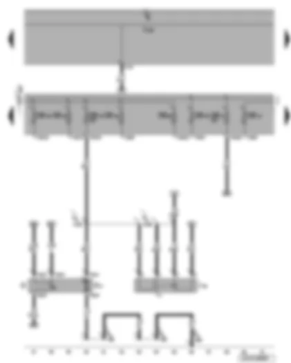 Wiring Diagram  VW CADDY 2005 - Electric fuel pump 2 relay - fuel gauge sender - fuel pump