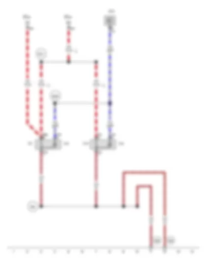 Электросхемa  VW CADDY 2004 - Розетка 12 В - Розетка 12 В 2