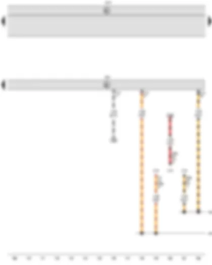 Wiring Diagram  VW CADDY 2006 - Simos control unit - Onboard supply control unit