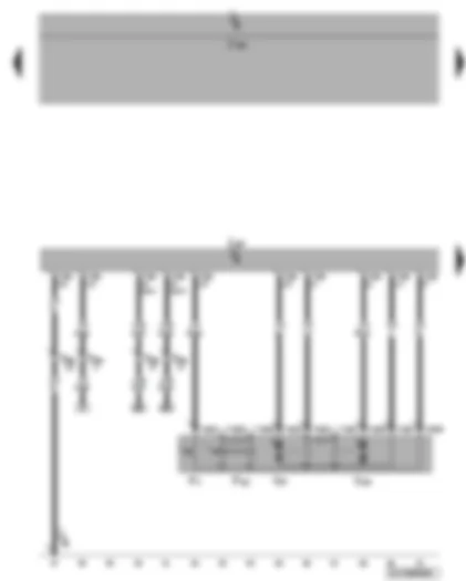 Wiring Diagram  VW CADDY 2006 - Front passenger door control unit - front passenger side central locking lock unit - front passenger door contact switch