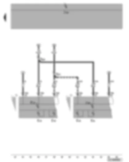 Wiring Diagram  VW CADDY 2006 - Heated driver seat regulator - heated front passenger seat regulator