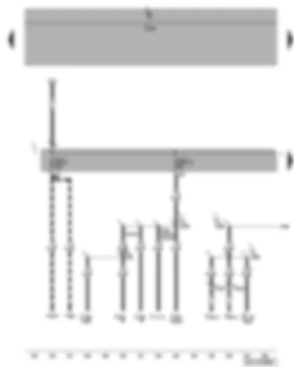 Wiring Diagram  VW CADDY 2009 - Fuse SC9 - SC10