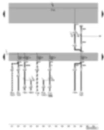 Wiring Diagram  VW CADDY 2009 - Fuse SC12 - SC18 - SC27