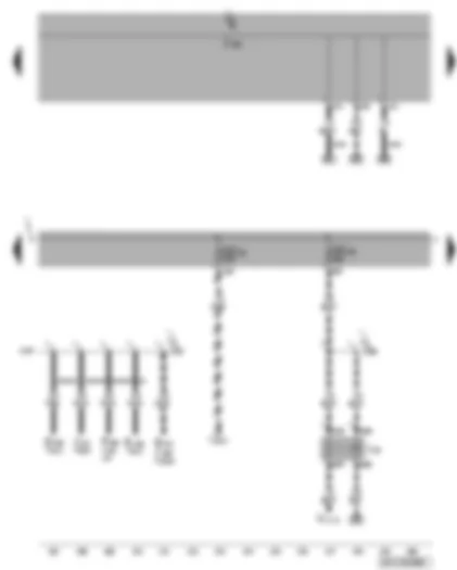 Wiring Diagram  VW CADDY 2009 - Fuse SC20 - SC45 - headlight washer system relay