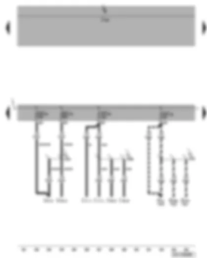 Wiring Diagram  VW CADDY 2009 - Fuse SC24 - SC42 - SC43