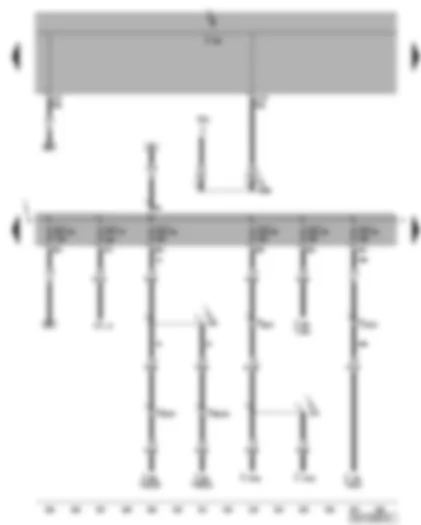 Wiring Diagram  VW CADDY 2009 - Fuse SC44 - SC46 - SC47 - SC48 - SC49 - SC50