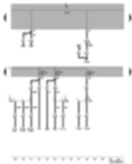 Wiring Diagram  VW CADDY 2009 - Fuse SC23 - SC51 - SC52