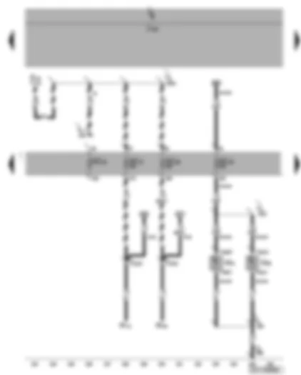 Wiring Diagram  VW CADDY 2009 - Fuse SC35 - SC37 - SC38