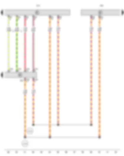Wiring Diagram VW CADDY 2010 - Mobile telephone operating electronics control unit - Data bus diagnostic interface Wiring Diagram VW CADDY 2010 - Mobile telephone operating electronics control unit - Data bus diagnostic interface