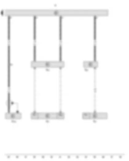 Электросхемa  VW CADDY 2010 - Магнитола - Передняя антенна в стекле - Антенна цифрового радиотюнера