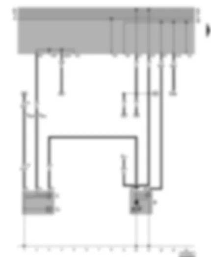 Wiring Diagram  VW CADDY 1999 - Battery - alternator