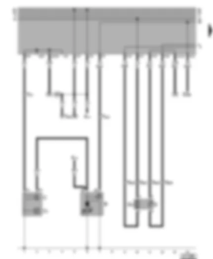 Wiring Diagram  VW CADDY 1999 - Alternator - starter - fuel pump - fuel gauge sender