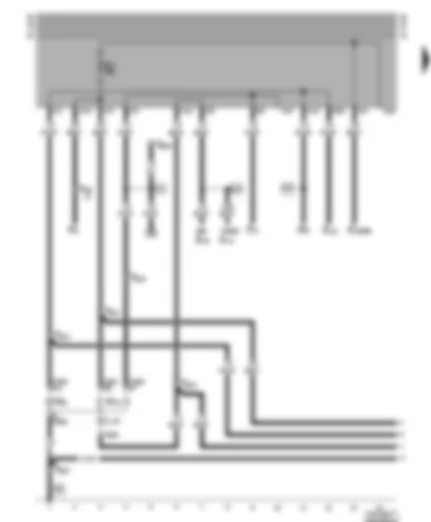 Wiring Diagram  VW CADDY 1999 - Left tail light
