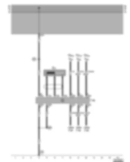 Wiring Diagram  VW CADDY 2001 - Immobilizer