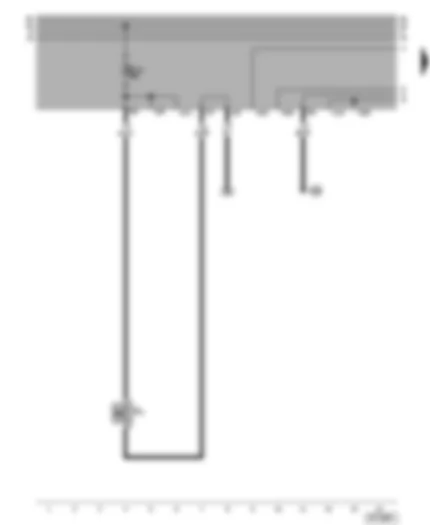 Wiring Diagram  VW CADDY 1999 - Reversing light switch