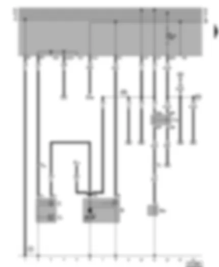 Wiring Diagram  VW CADDY 1999 - Alternator - starter - intake manifold preheating