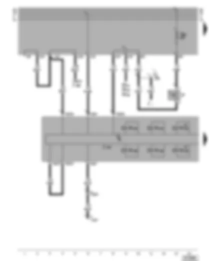 Wiring Diagram  VW CADDY 2002 - ABS with EDL control unit - brake light switch