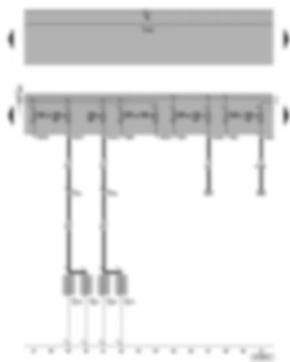 Электросхемa  VW CADDY 2004 - Свечи накаливания (двигателя)