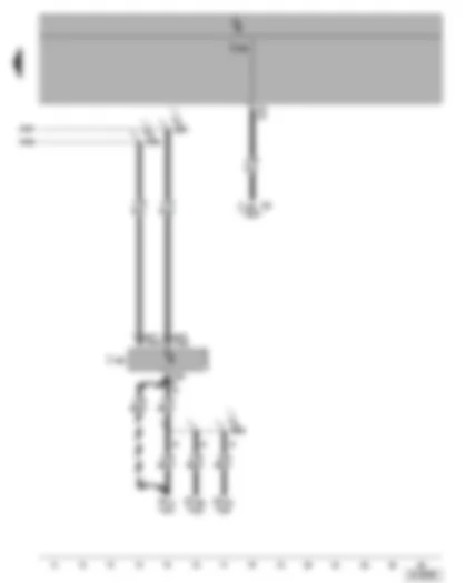 Wiring Diagram  VW CADDY 2005 - Convenience CAN bus and LIN bus