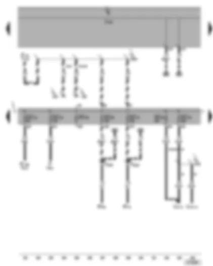 Wiring Diagram  VW CADDY 2004 - Fuses SC22 - SC23 - SC36 - SC37 - SC40 - SC42